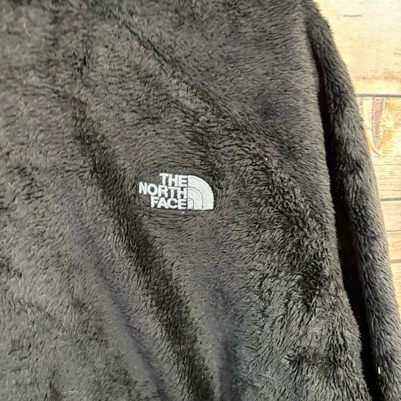 The North Face Women’s Black Osito Jacket Zip Up Fuzzy Cozy Size Large I2 - Picture 8 of 8
